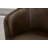 Crandell Top Grain Genuine Italian Leather Swivel Barrel Chair (Set of 2)-107150431