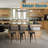 Makhzane Counter Stool with Metal Frame-676890460