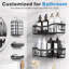 Acton Tension Pole Stainless Steel Shower Caddy-643856731