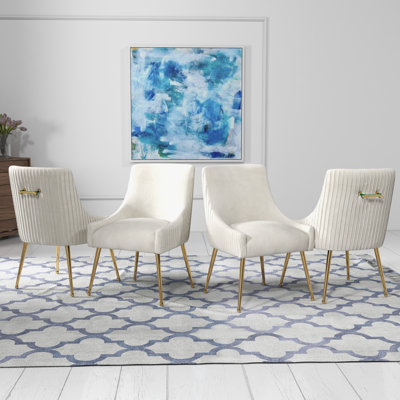 Baudel Velvet Side Chair