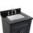 25'' Single Bathroom Vanity with Granite Top-2104954599