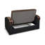 Bixie Twin 67'' Leather Convertible Sofa-1207489155