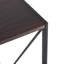 Bureau d'ordinateur pliable en bois avec cadre en métal H 28,3 po x l 40,9 po-509330005-509330007