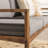 Piatto 48'' Wide Acacia Loveseat with Cushions