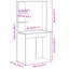 Computer Desk Solid Wood, MDF Compact-69264729