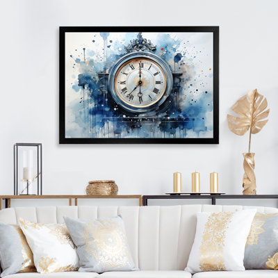 Clock Modern Artistry - Fashion Wall Art