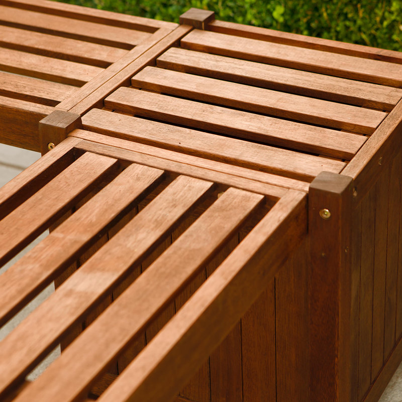 Auxane Powder Coated Steel Outdoor Bench