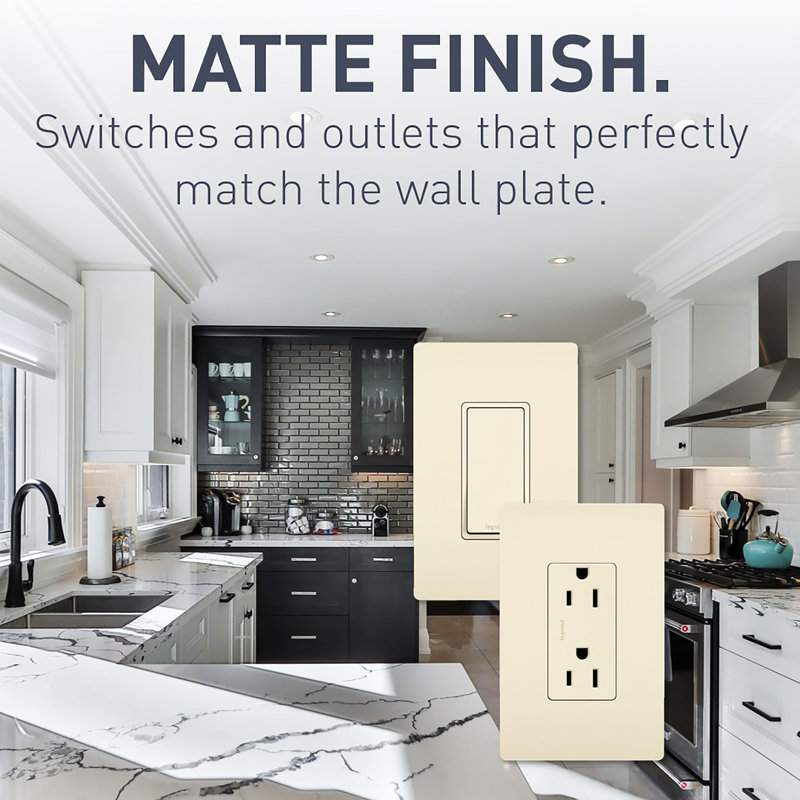 Light Almond Tamper Resistant GFCI Outlet with USB Ports