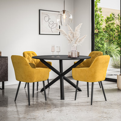 Adriunna 4 - Person Dining Set