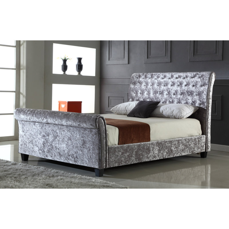 Felipe Upholstered Bed, Double (4'6)