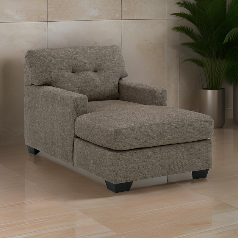 Kieleigh large, Mélange de polyester brun