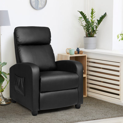 Katonya 68cm Wide Faux Leather Standard Recliner