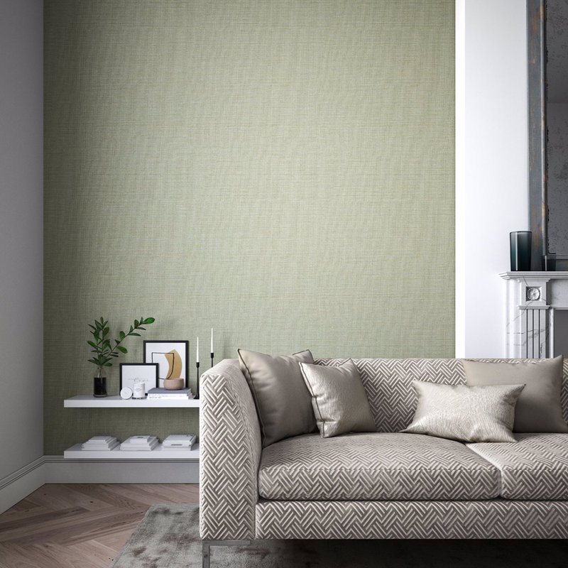 Sequence Non-Pasted Vinyl Wallpaper Roll, Sediment