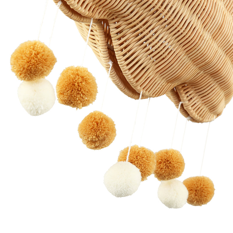 33cm Rattan Novelty Pendant Shade