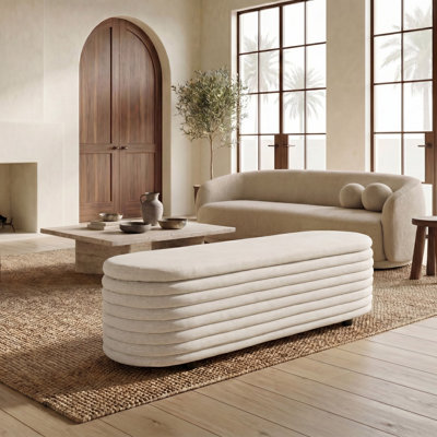 Delray Upholstered Flip Top Storage Bench