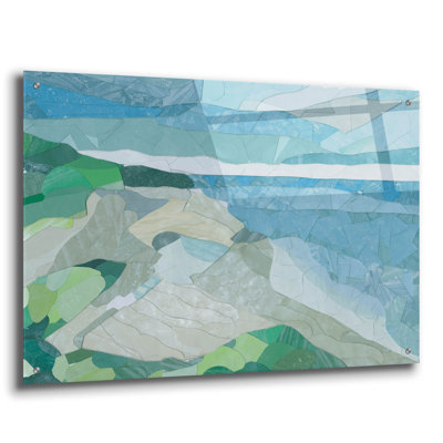 «Pacific Coast Sand Dunes» par Coco Good, art mural en verre acrylique