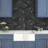6" x 7" Art Deco Hexagon Stone Composite Peel & Stick Mosaic Tile-82617312