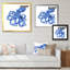 " Cute Blue Octopus II " by Designart-257999154-257999181