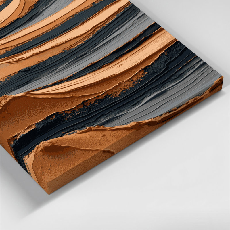 Art horizontal sur toile, H 16 po x l 16 po