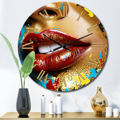 Eddahbi - Fashion Woman Wall Clock