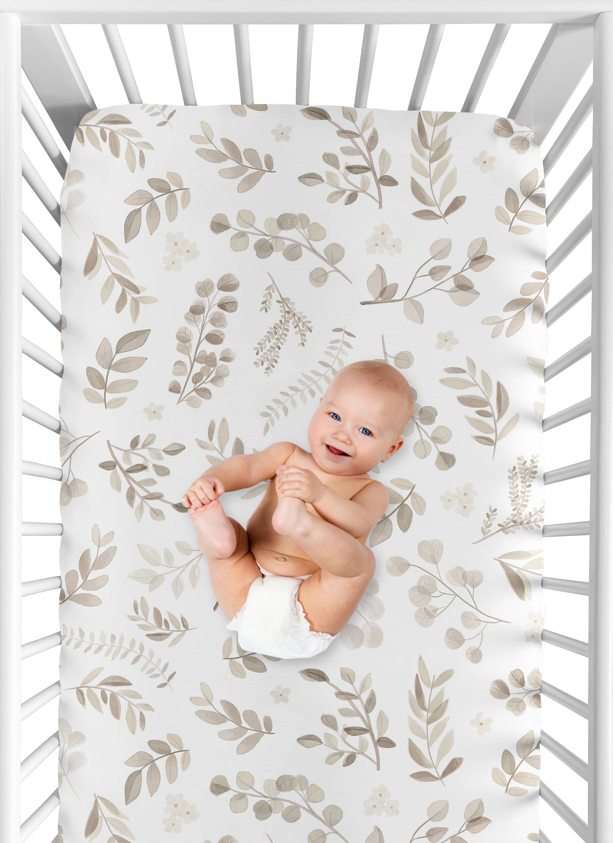 Leaf hotsell crib sheet