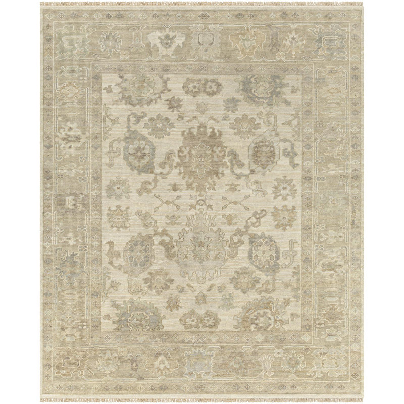 Rectangle Antalya Wool Area Rug, Rectangle 12' x 15'