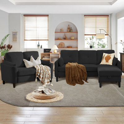 Sitaram 3 - Piece Living Room Set