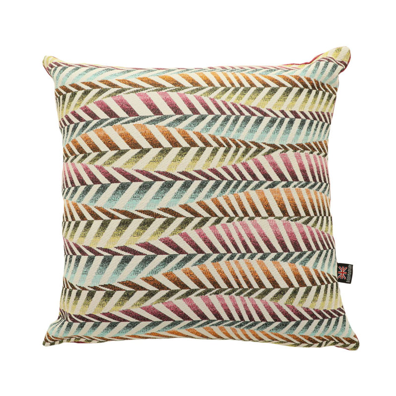 Braid Geometric Square Cushion, Medium