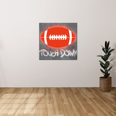"Touchdown" by CAD Designs Print on Canvas