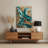 Abstract Figurative 35 Green Metal Wall Art-1578688397