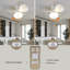 Dimmable Ceiling Fan with Lighting-469795925
