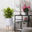 Geometric Patterned Cylinder Planter with Feet-350652352-350652354