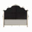 Lit tapissier capitonné Arinah beige et champagne-1744216246
