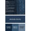 Tapis de zone bleu marine contemporaine-841432637