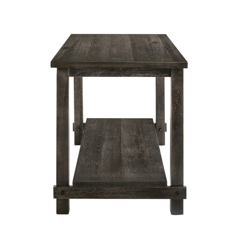 Vanderpool 4 - Person Four Leg Dining Set, Weathered Grey