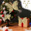 Décorations de Noël, décorations de Noël, décorations de mariage, papillons en poudre dorée, ensemble de 9 papillons en poudre dorée, accessoires de photographie-622979848