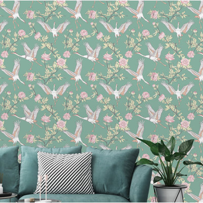 Peel & Stick Floral Roll