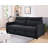 Firm round Arms Sleeper Sofa 3 in 1 Convertible Sleeper Sofa Bed with Pull Out Bed-1598050035-1543752012