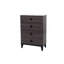 Meuble de chambre à coucher moderne 1 pièce avec commode et commode avec tiroirs