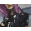 Napperon Young Punk Woman Ensemble de 4
