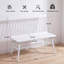 Banc en bois massif Modern Farmhouse Hadiya-99057900