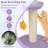 66 Inch Cute Cat Tree Cats Multi-Level Tall Cat Tower With Sisal Covered Scratching Posts