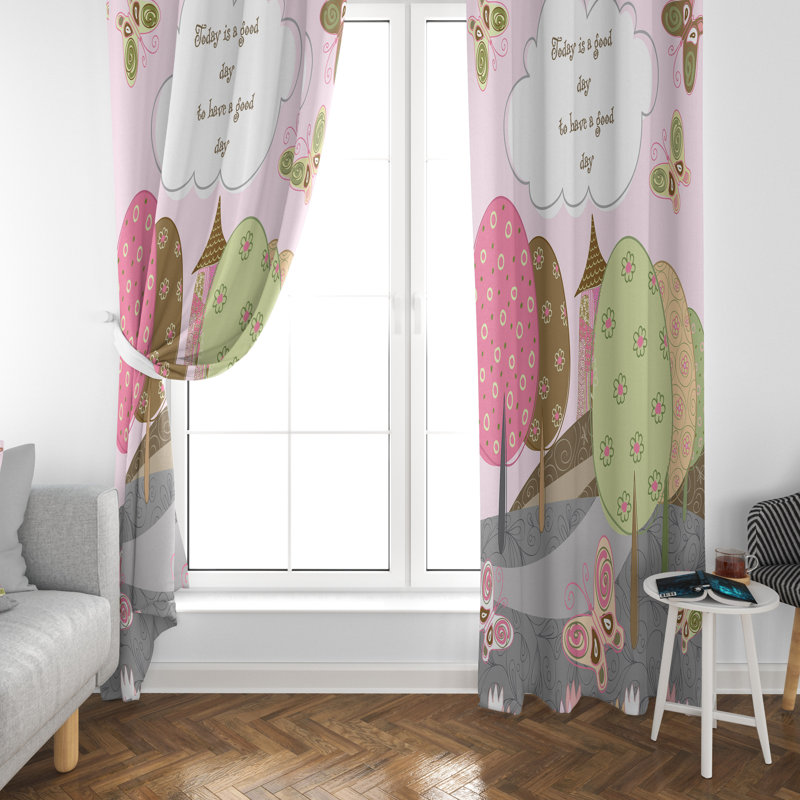 Aholla Room Darkening Curtain Pair, 20" W x 82" L