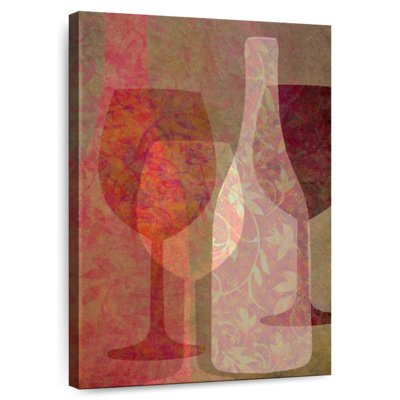 Yarlin Wine Bottle And Glasses