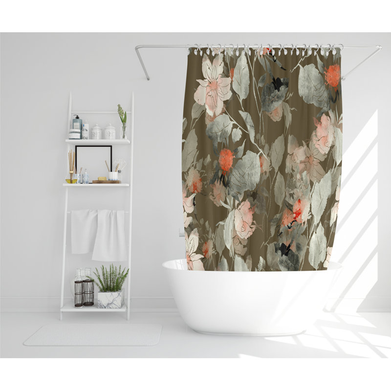 Windermere Polyester Shower Curtain Set
