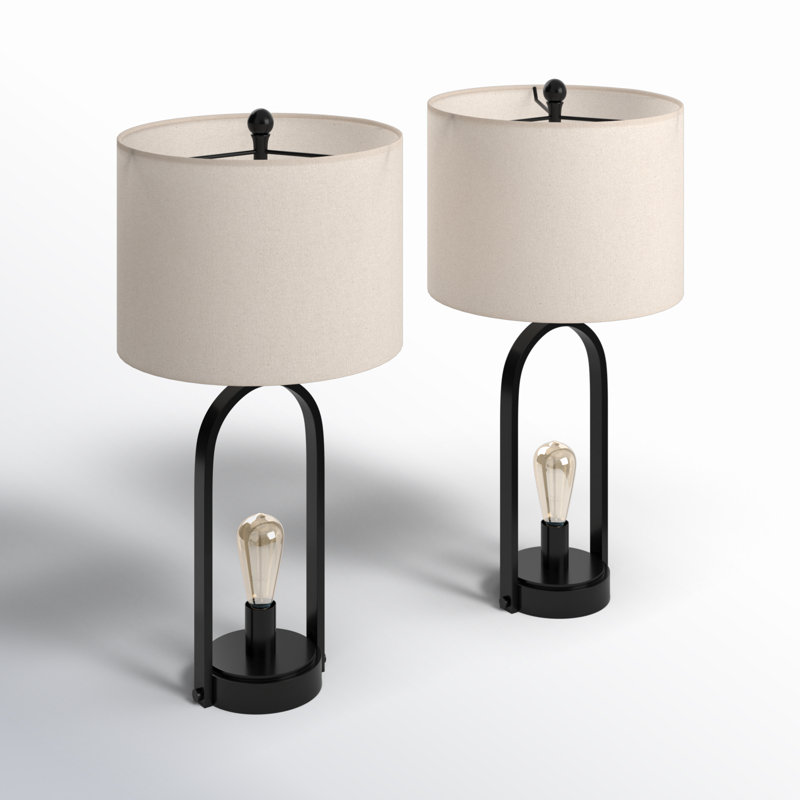 Kropp Metal USB Table Lamp