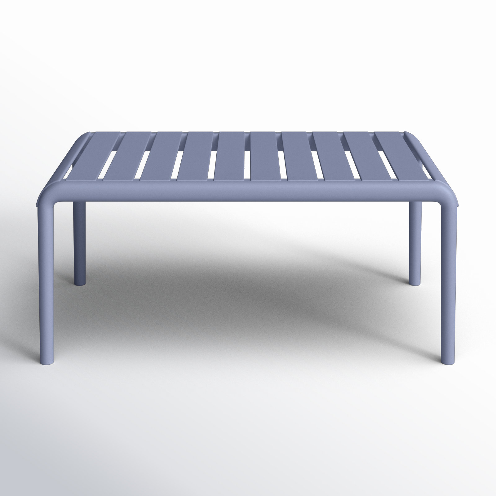 Ruta 35" Patio Table, Dark Gray