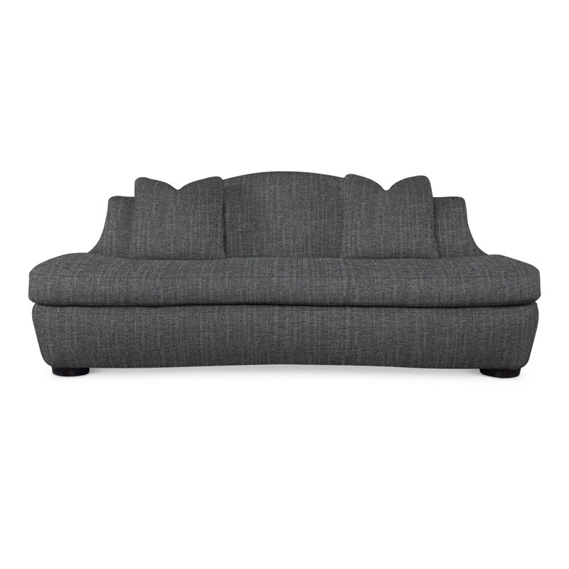Ardent Sofa, Black Polyester 71551L84