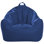Bean Bag Chair Structured Seat for Kids, Teens and Adults, Comfy Bean Bag Chair for Gaming, Reading and Watching TV, Malibu Lounge Chair, Multiple Colors and Fabrics