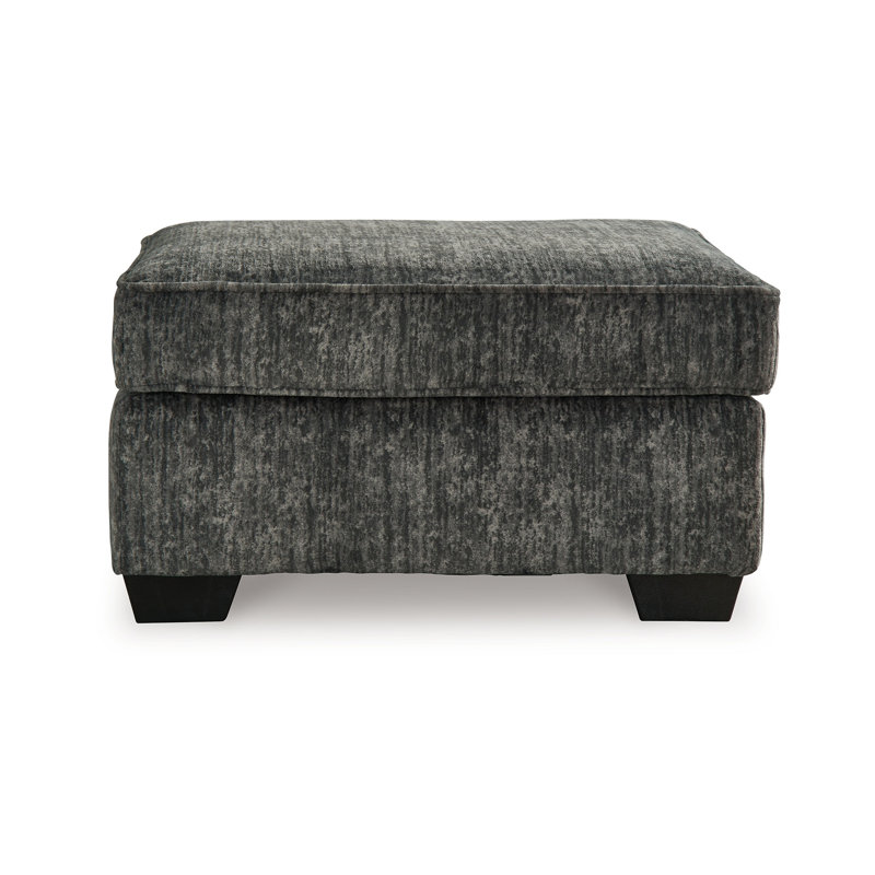 Repose-pieds Samaya, Polyester gris